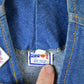 Vintage 1990s Custom Jean Jacket Button Vest Men's S from propervintagecanada