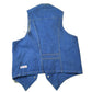 Vintage 1990s Custom Jean Jacket Button Vest Men's S from propervintagecanada