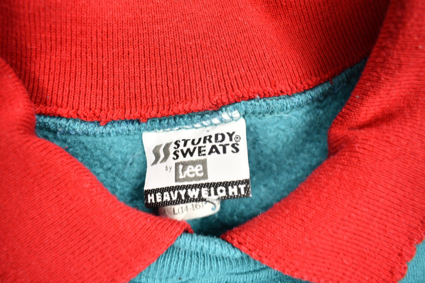 Vintage 1990s Cute Collared Crewneck Sweater Women's L from propervintagecanada