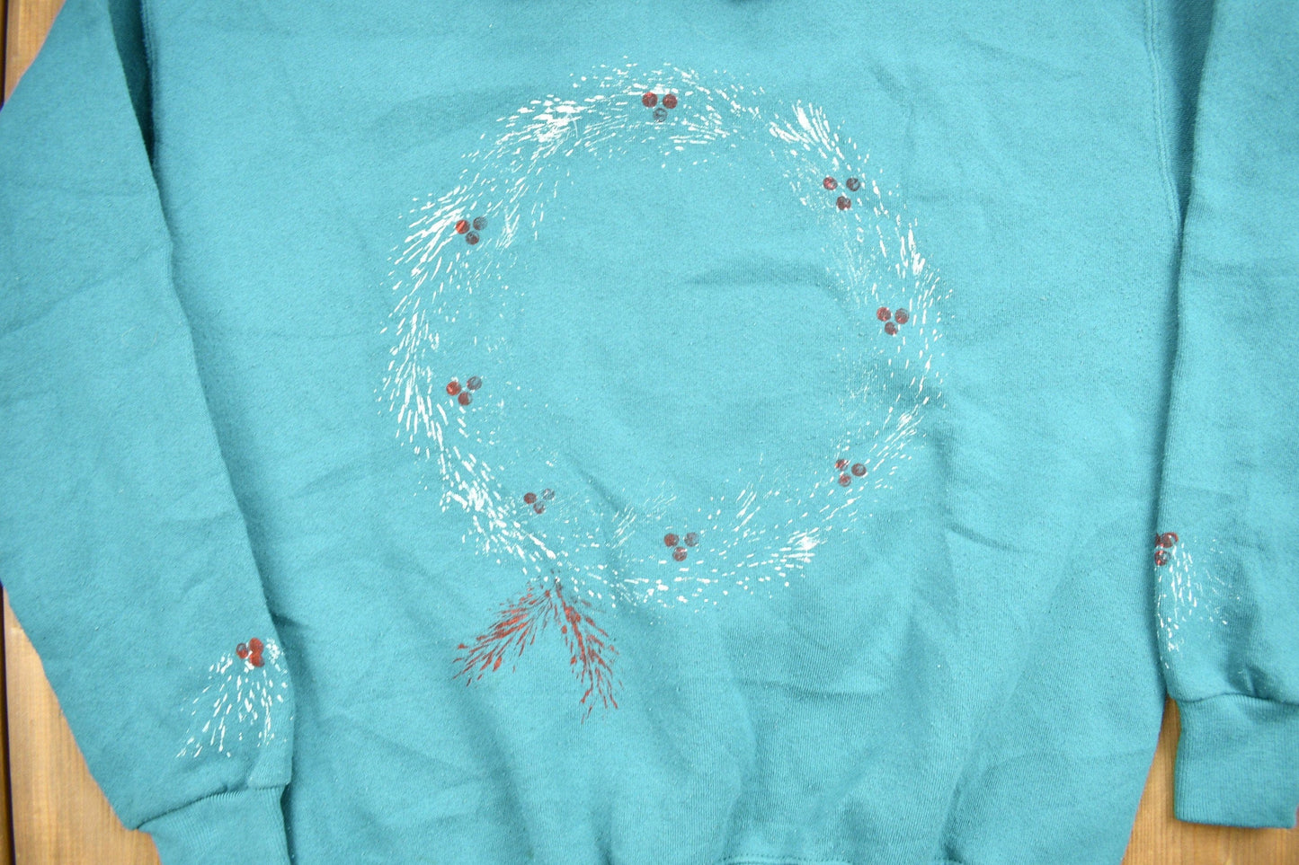 Vintage 1990s Cute Collared Crewneck Sweater Women's L from propervintagecanada