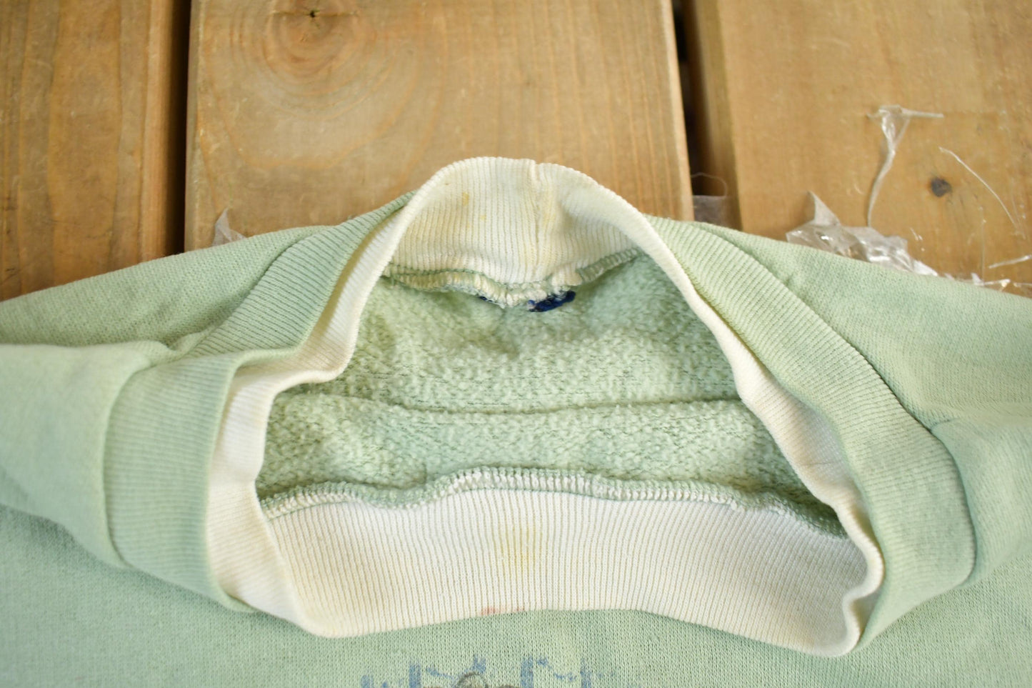 Vintage 1990s Cute Double Collar Grandma Crewneck Sweatshirt Womens 2X from propervintagecanada