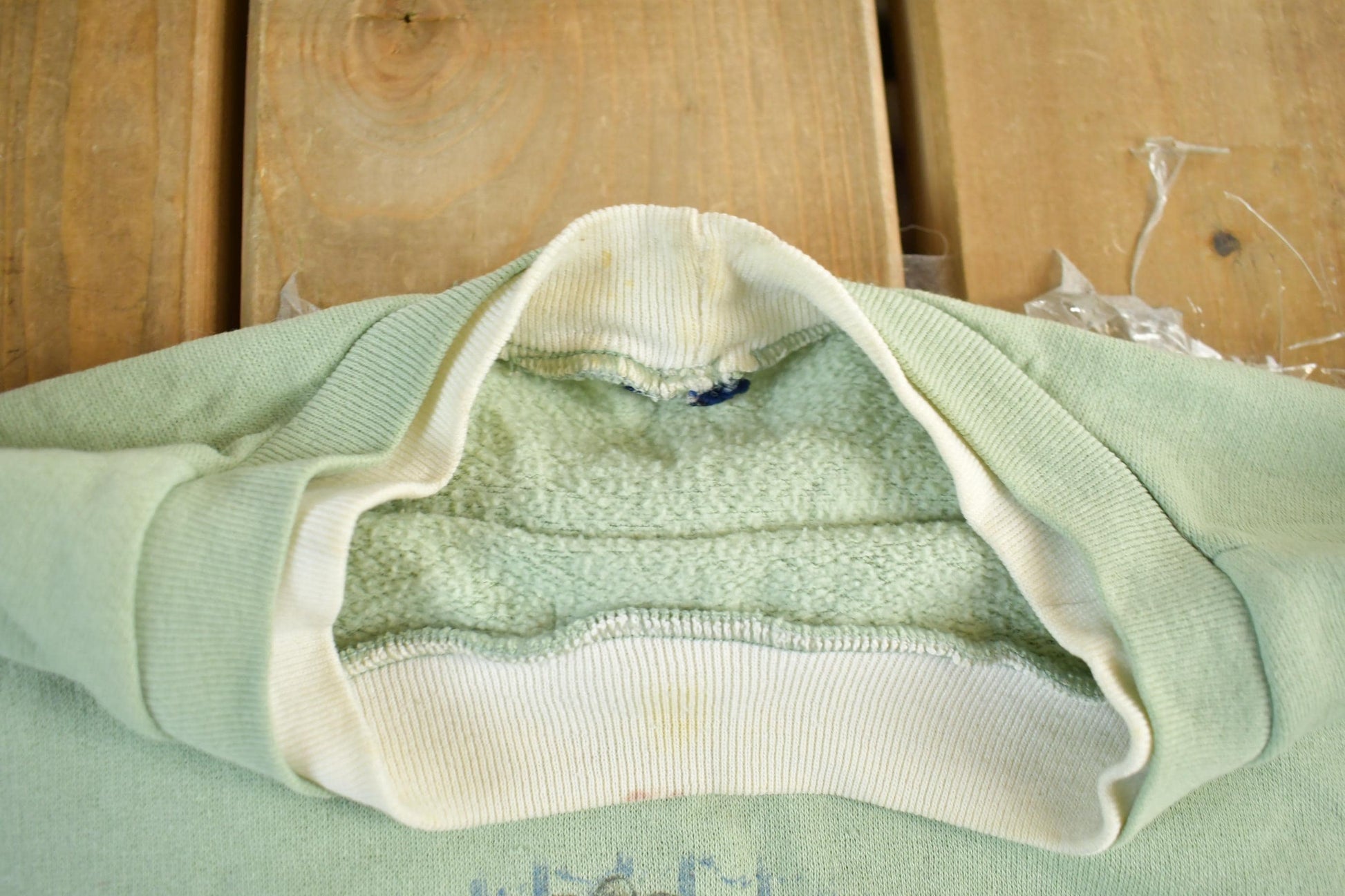 Vintage 1990s Cute Double Collar Grandma Crewneck Sweatshirt Womens 2X from propervintagecanada