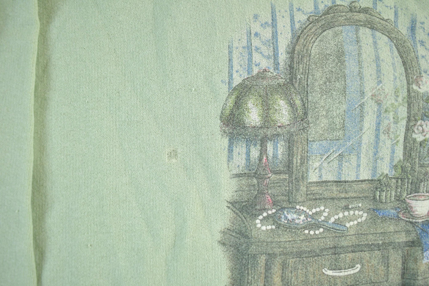 Vintage 1990s Cute Double Collar Grandma Crewneck Sweatshirt Womens 2X from propervintagecanada