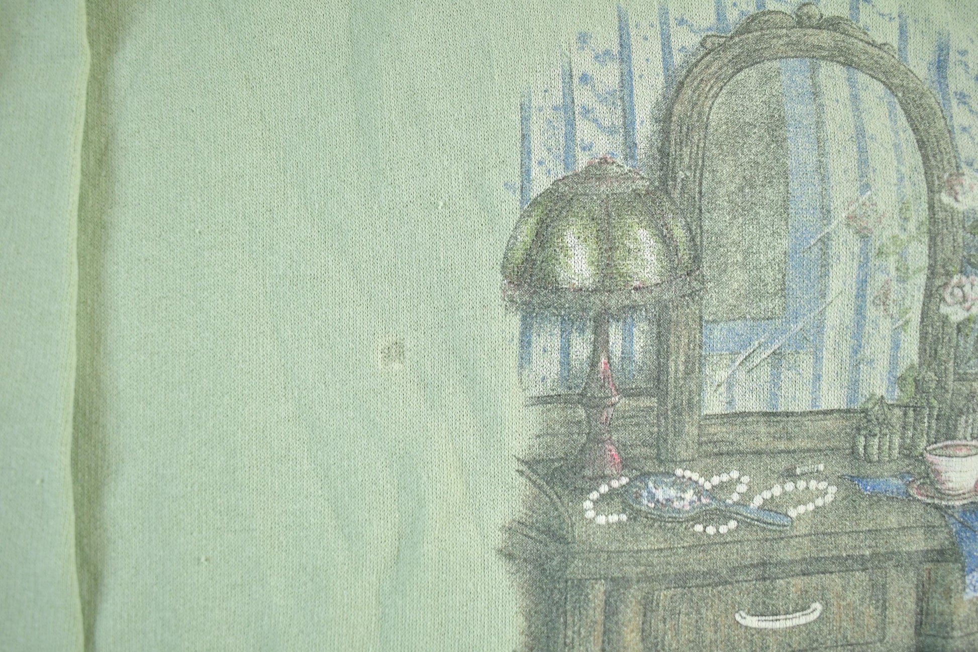 Vintage 1990s Cute Double Collar Grandma Crewneck Sweatshirt Womens 2X from propervintagecanada