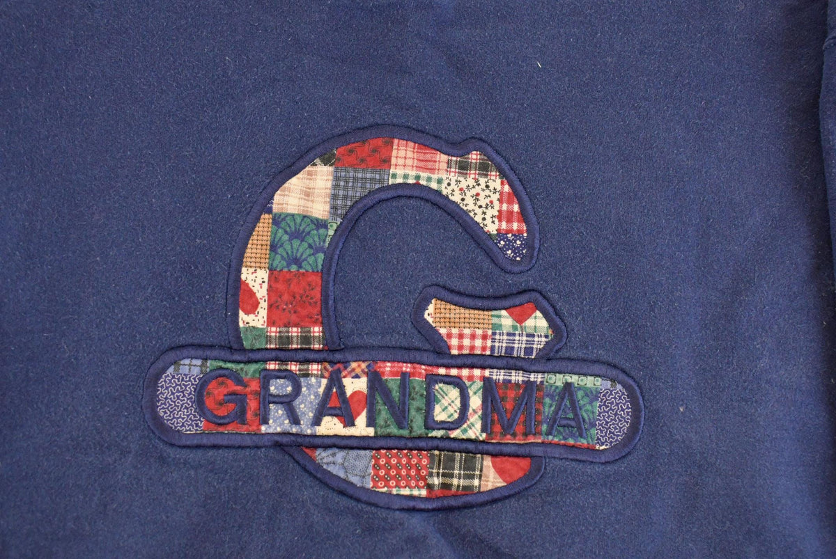 Vintage 1990s Cute Grandma Crewneck Sweatshirt Men's XL from propervintagecanada