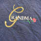 Vintage 1990s Cute Grandma Embroidered Crewneck Sweatshirt Men's Large from propervintagecanada