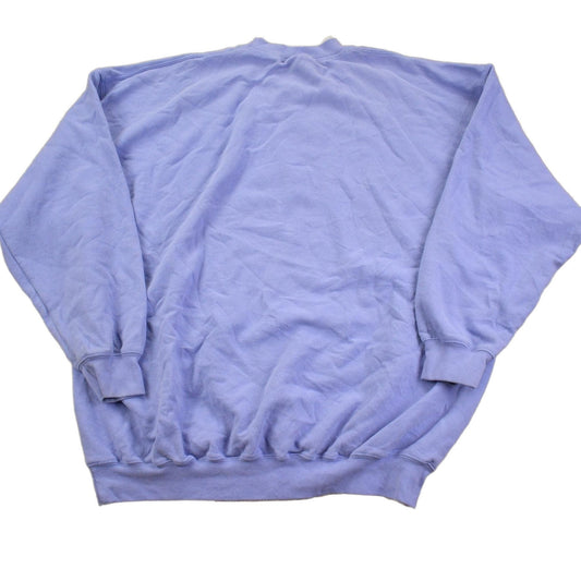 Vintage 1990s Cute Grandma Embroidered Snowman Crewneck Sweater Men's 2XL from propervintagecanada