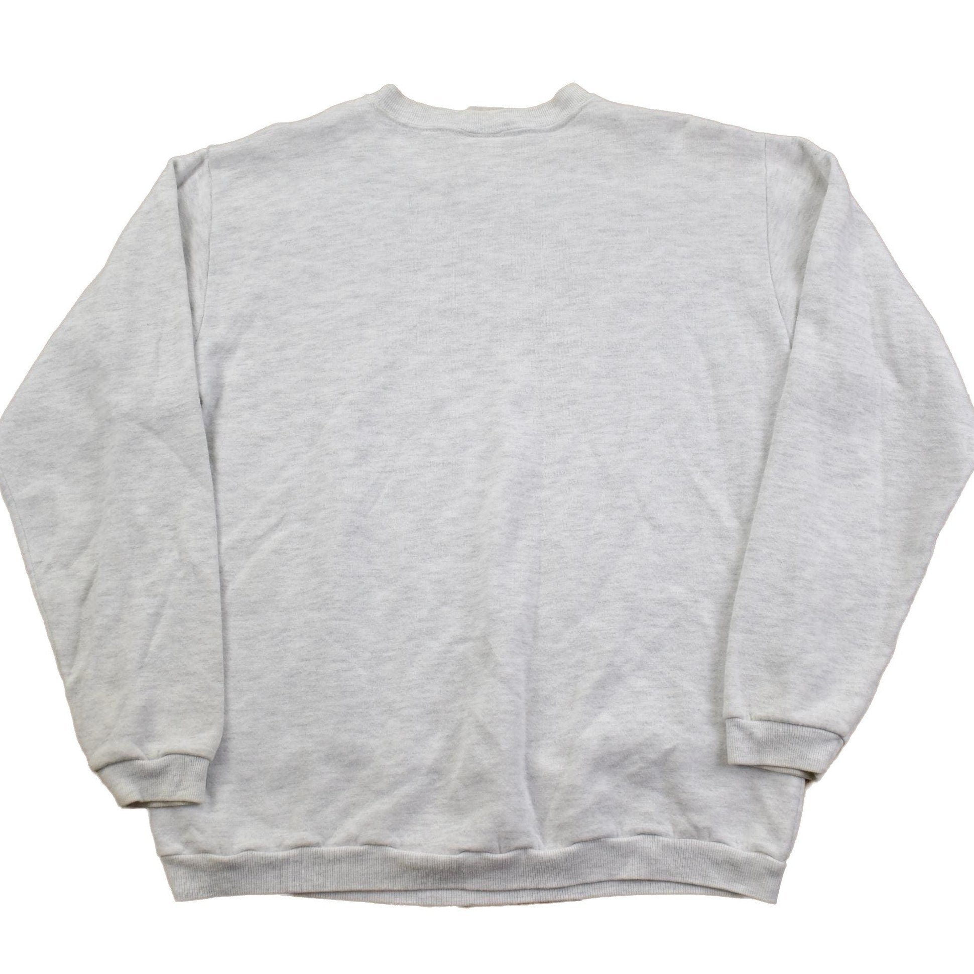 Vintage 1990s Cute Grandma Style Flower Basket Print Crewneck Sweater Men's M from propervintagecanada