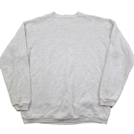 Vintage 1990s Cute Grandma Style Flower Basket Print Crewneck Sweater Men's M from propervintagecanada