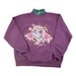Vintage 1990s Cute Heart Theme Double Collar Souvenir Crewneck Sweatshirt Womens L from propervintagecanada