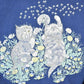 Vintage 1990s Cute Kittens Double Collar Crew Neck Sweater Men's Large from propervintagecanada