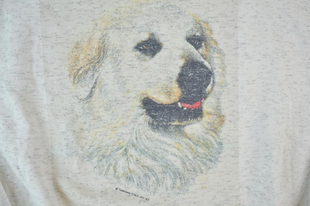 Vintage 1990s Cute Labrador Dog Crewneck Sweater Men's XL from propervintagecanada