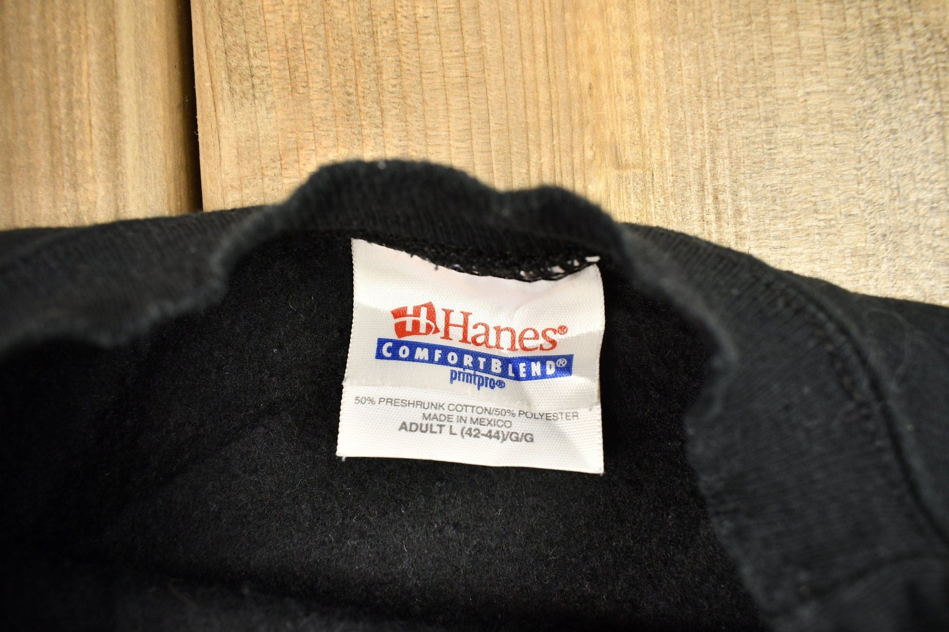 Vintage 1990s Cute Patchwork Crewneck Sweater Men's Large from propervintagecanada