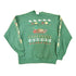 Vintage 1990s Cute Pixel Farm Ducks Graphic Print Crewneck Sweatshirt Men&