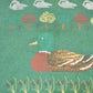 Vintage 1990s Cute Pixel Farm Ducks Graphic Print Crewneck Sweatshirt Men's M from propervintagecanada