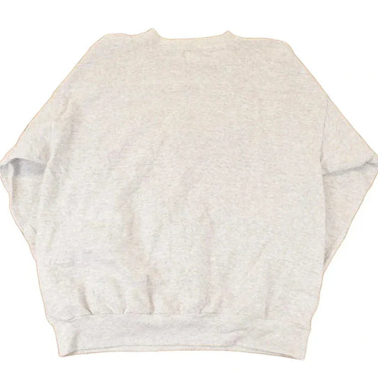 Vintage 1990s Cute Playing Kitty Butterfly Graphic Print Crewneck Sweatshirt Women's XL from propervintagecanada