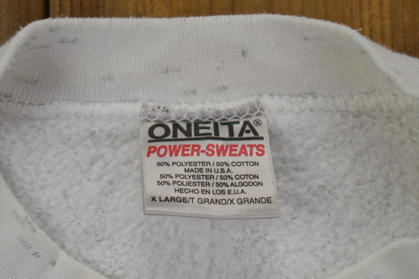 Vintage 1990s Cute Potted Plant Grandma Style Crewneck Sweater Men's XL from propervintagecanada