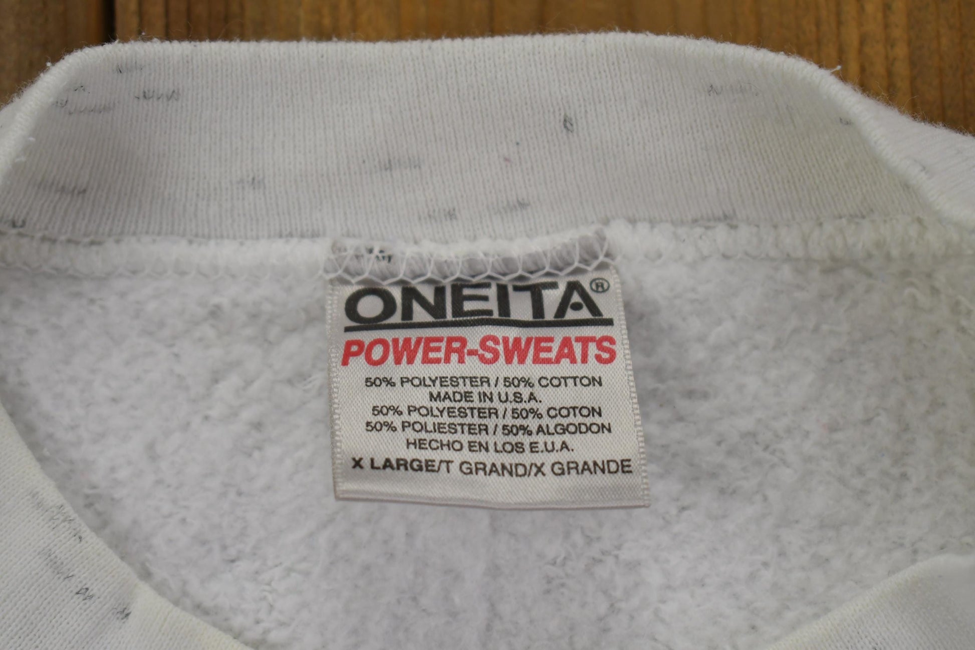 Vintage 1990s Cute Potted Plant Grandma Style Crewneck Sweater Men's XL from propervintagecanada