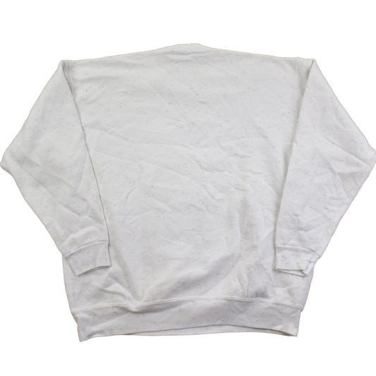 Vintage 1990s Cute Potted Plant Grandma Style Crewneck Sweater Men's XL from propervintagecanada