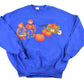Vintage 1990s Cute Pumpkin Scarecrow Halloween Crewneck Sweater Men's Large from propervintagecanada
