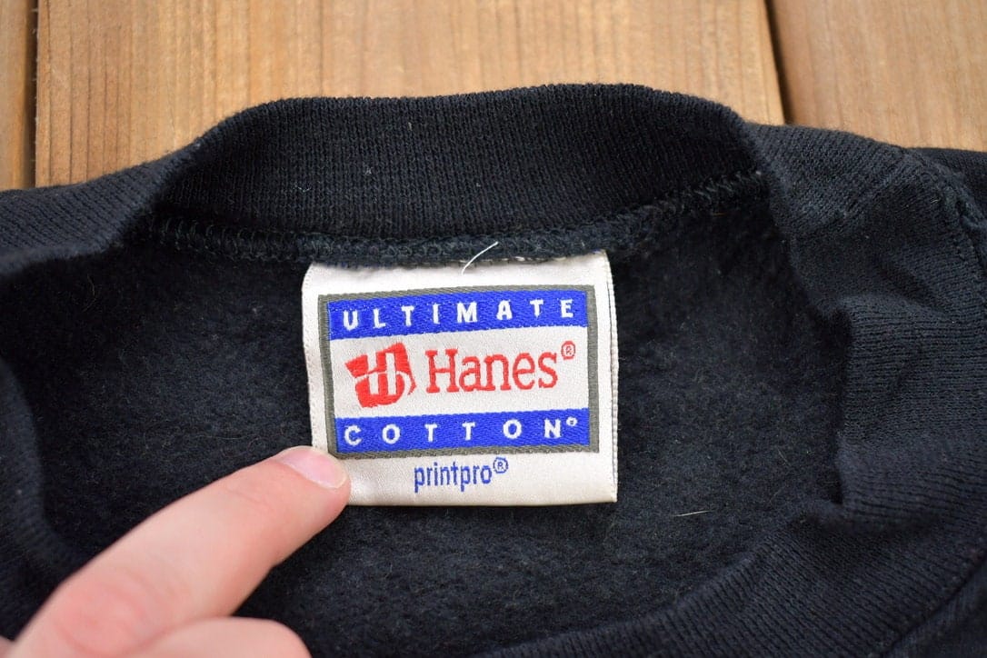 Vintage 1990s Dairyland Outdoor Veterans Retreat Crewneck Sweatshirt Men's 2XL from propervintagecanada