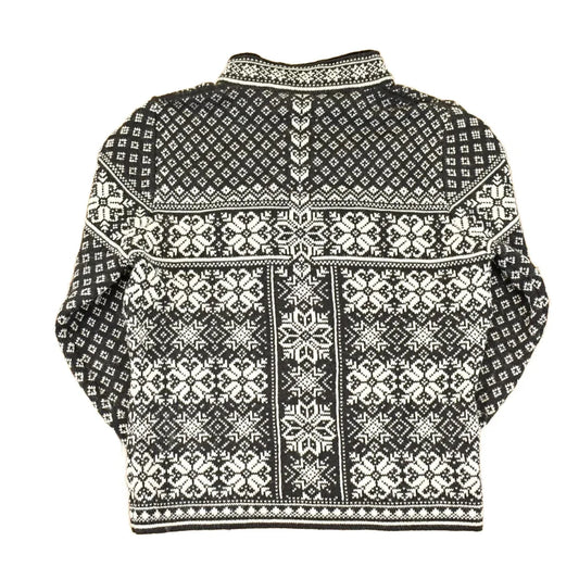 Vintage 1990s Dale Of Norway Olympic Abstract Knit Cardigan Sweater Womens S from propervintagecanada