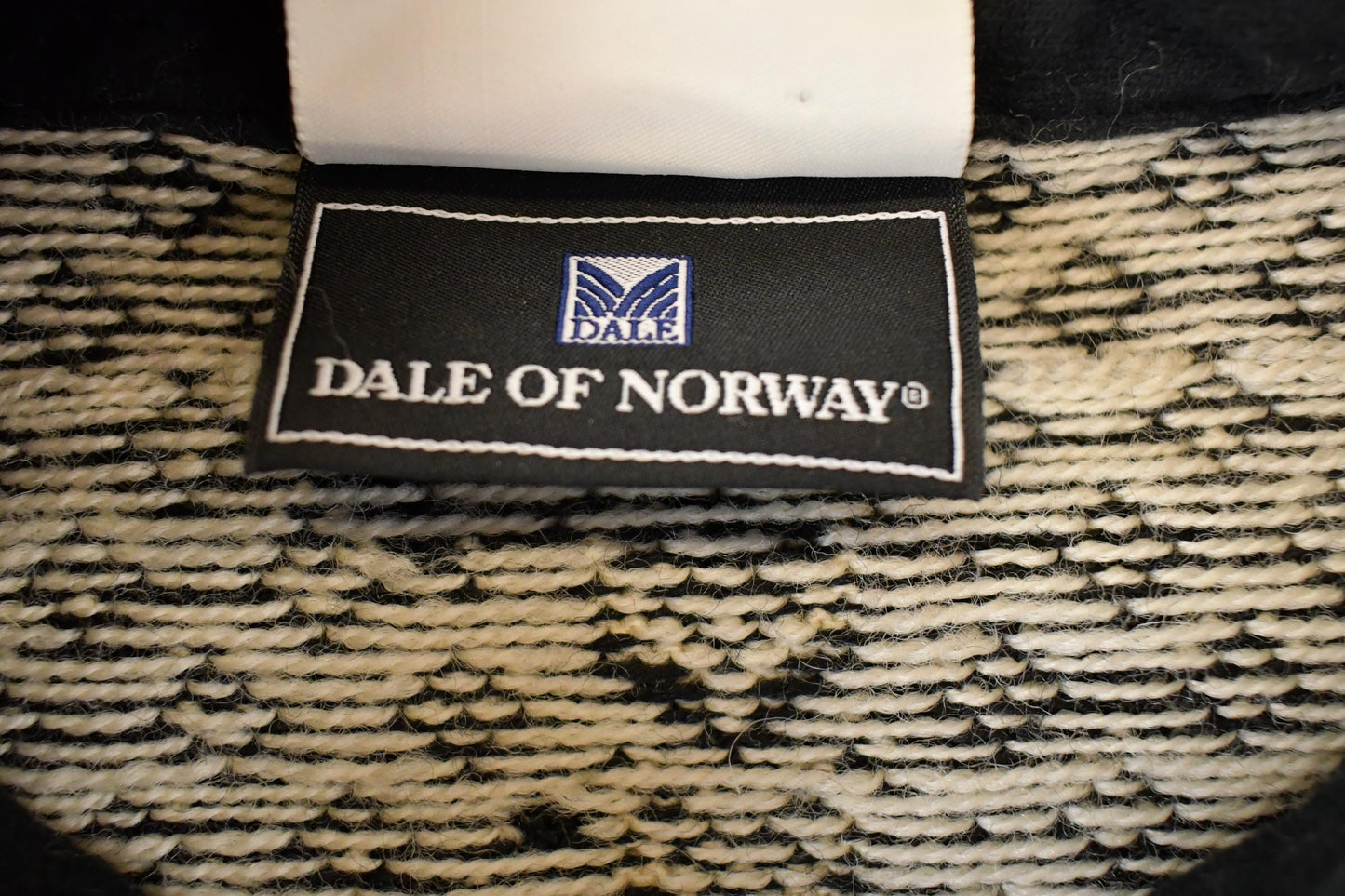 Vintage 1990s Dale Of Norway Olympic Abstract Knit Cardigan Sweater Womens S from propervintagecanada