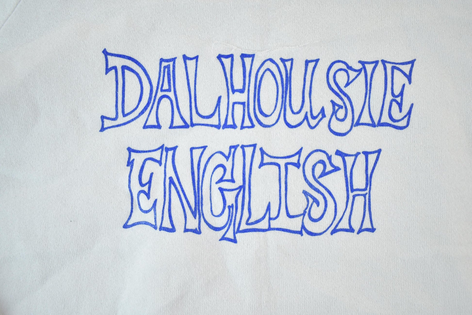Vintage 1990s Dalhousie University English Book Worm Crew Neck Men's M from propervintagecanada