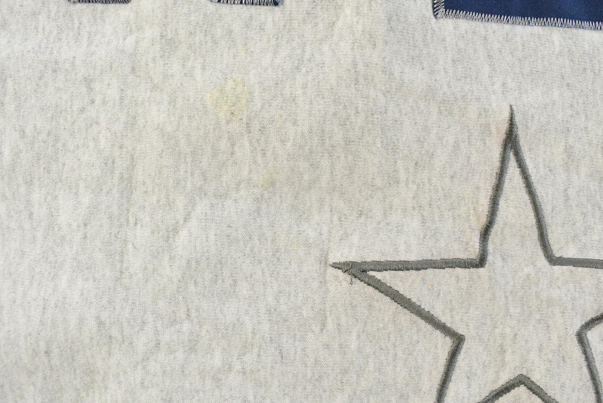 Vintage 1990s Dallas Cowboys Big Spell Out Graphic Crewneck Sweatshirt Men's L from propervintagecanada