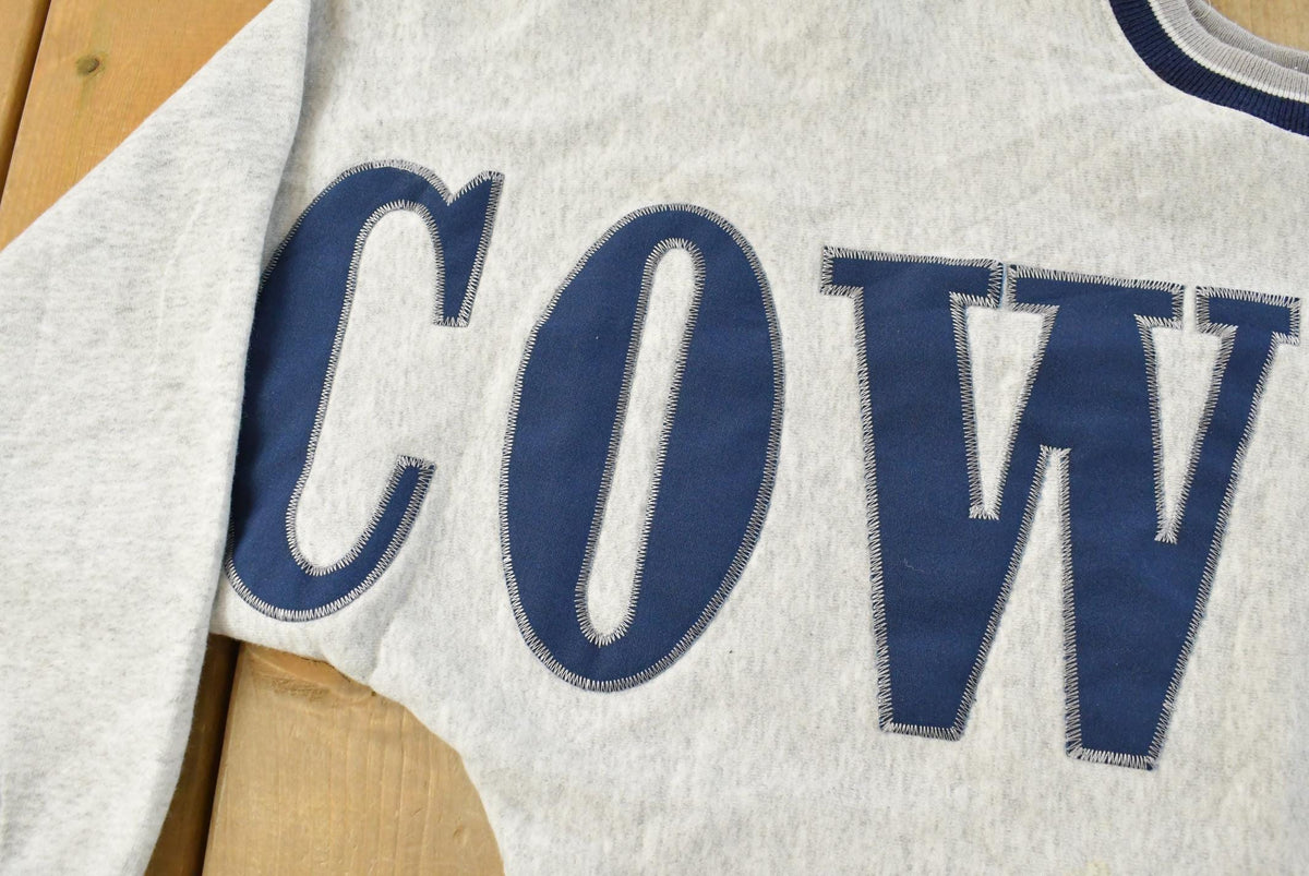 Vintage 1990s Dallas Cowboys Big Spell Out Graphic Crewneck Sweatshirt Men's L from propervintagecanada