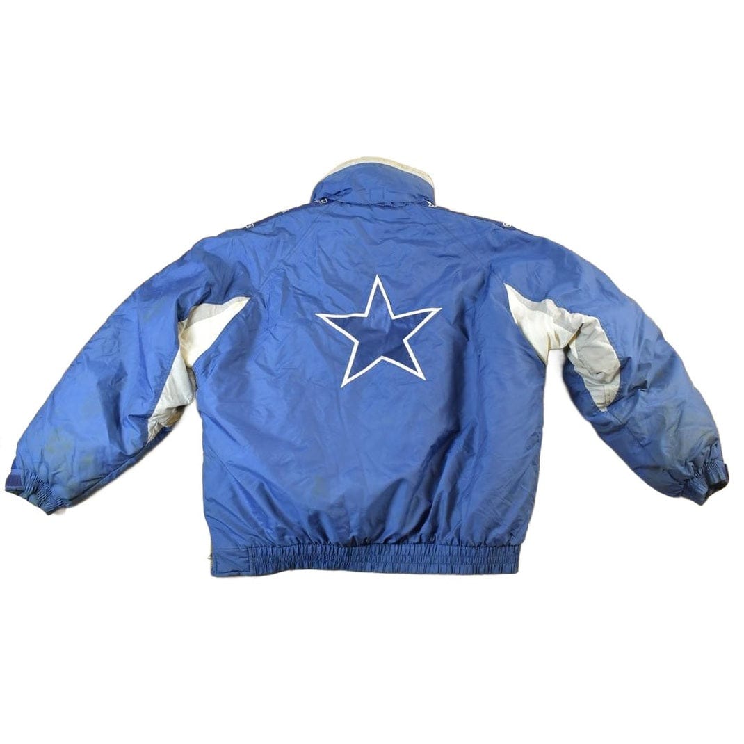 Vintage 1990s Dallas Cowboys Game Day NFL Football Pullover Jacket Men's XL from propervintagecanada