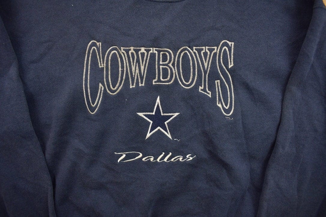 Vintage 1990s Dallas Cowboys NFL Crewneck Sweatshirt Men's Medium from propervintagecanada