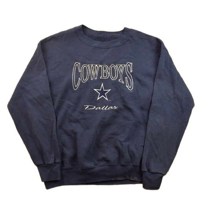 Vintage 1990s Dallas Cowboys NFL Crewneck Sweatshirt Men's Medium from propervintagecanada