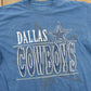 Vintage 1990s Dallas Cowboys NFL Double Sided T-Shirt Men's Large from propervintagecanada