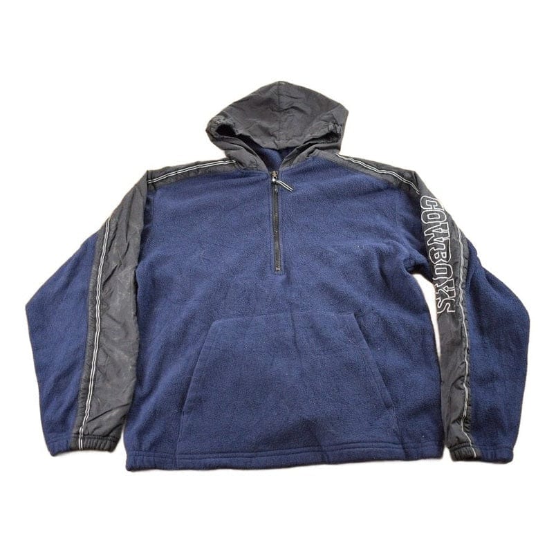 Vintage 1990s Dallas Cowboys NFL Fleece Hoodie Youth XL from propervintagecanada