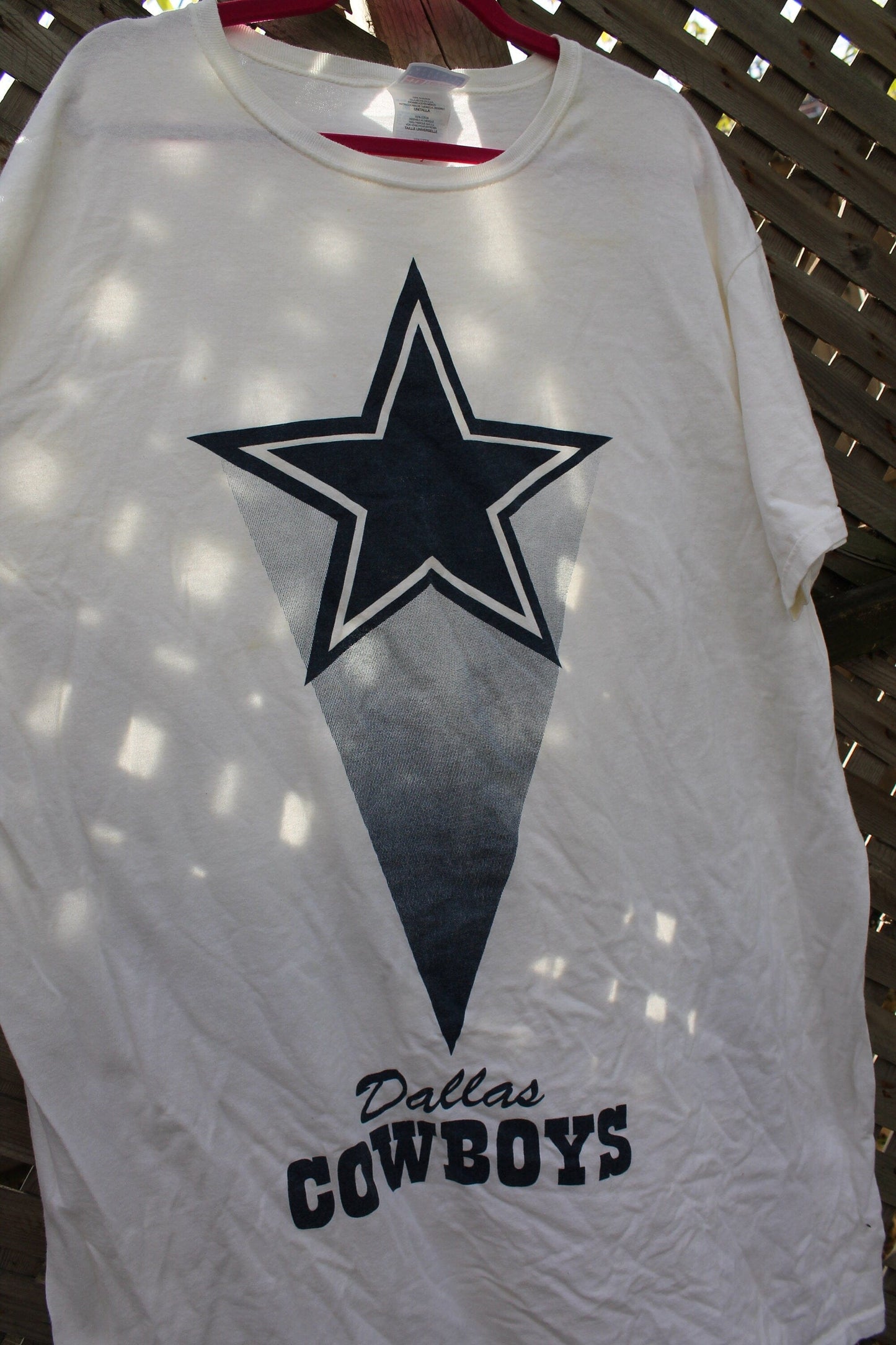 Vintage 1990s Dallas Cowboys NFL Graphic Pajama T Shirt Men's XL from propervintagecanada
