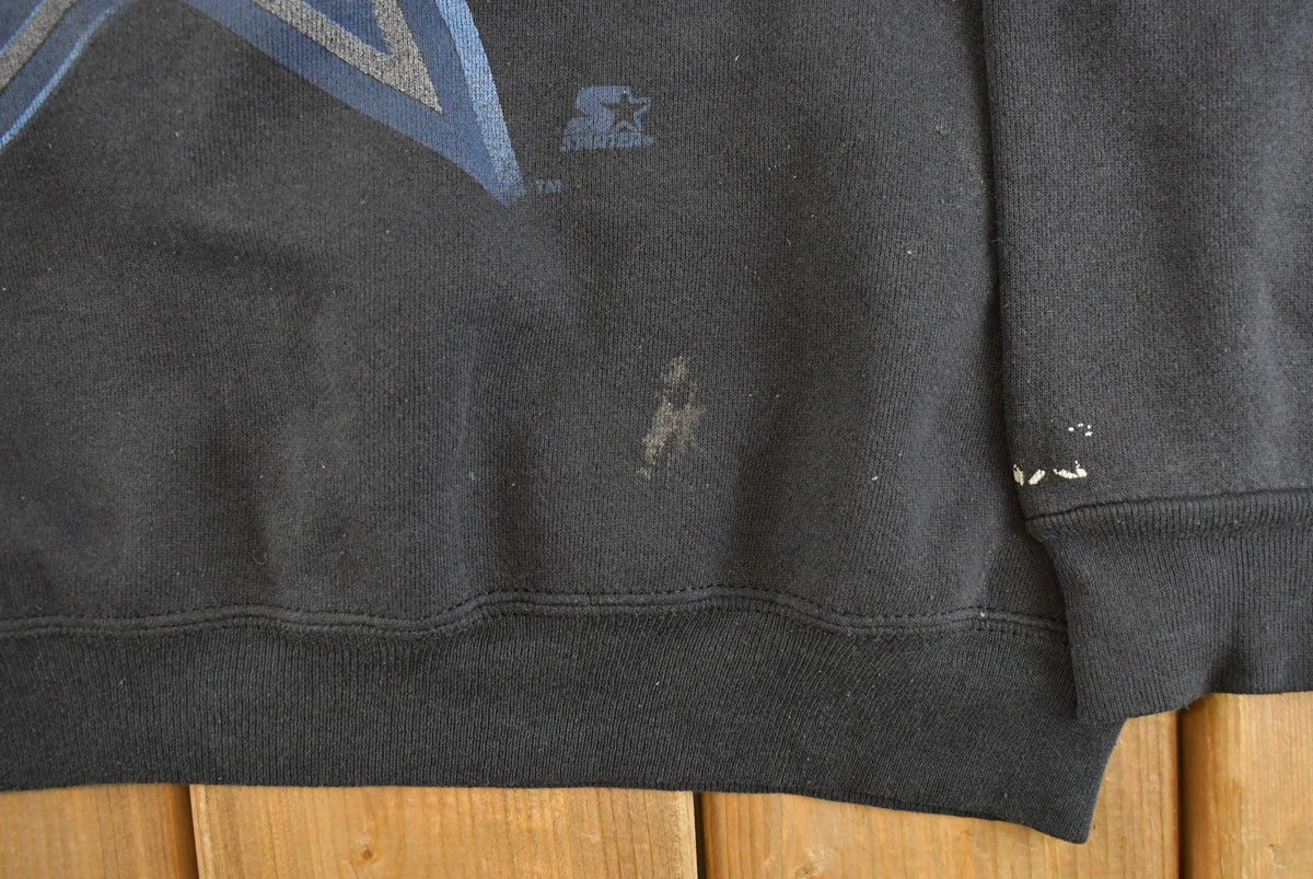 Vintage 1990s Dallas Cowboys Starter NFL Crewneck Sweatshirt Men's M from propervintagecanada