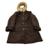 Vintage 1990s Dana Buchman Faux Shearling Coat Women&