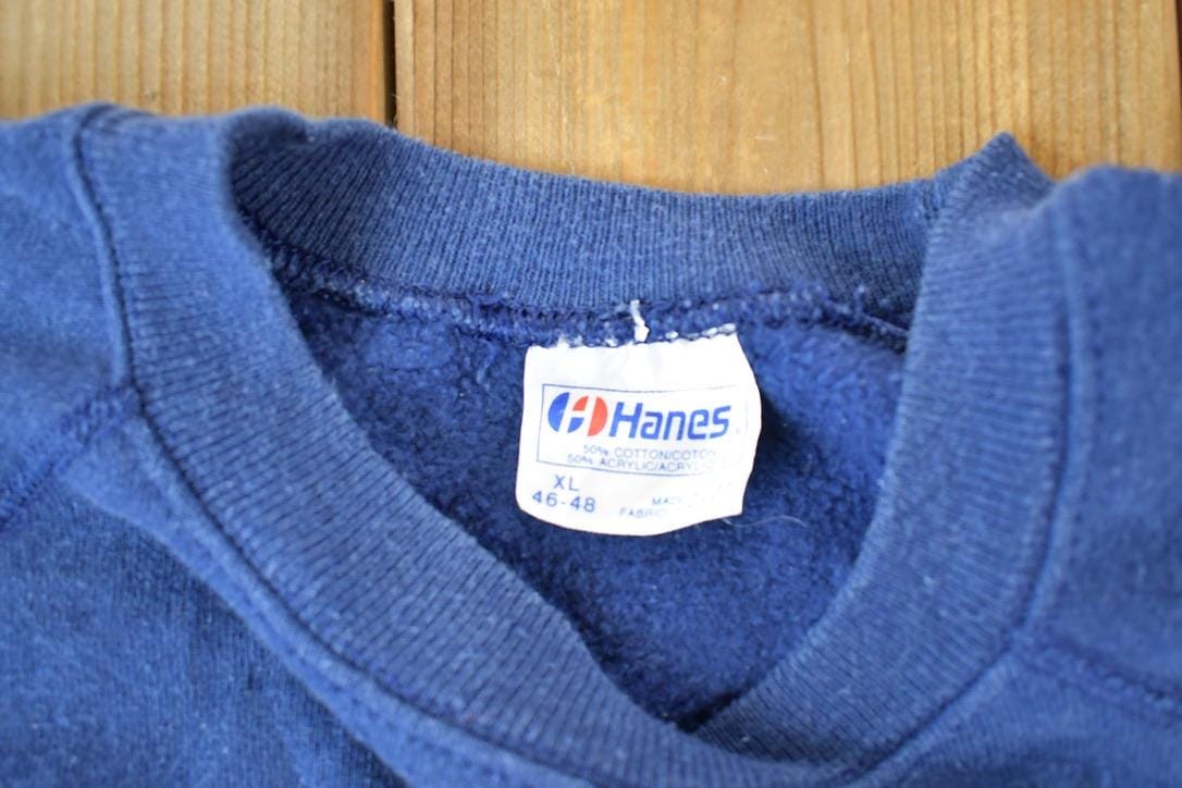 Vintage 1990s David Letterman Souvenir Crewneck Sweatshirt Made In USA Men's XL from propervintagecanada