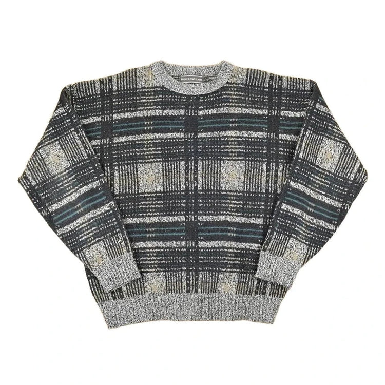 Vintage 1990s David Taylor Knit Sweater Men's L from propervintagecanada