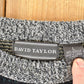 Vintage 1990s David Taylor Knit Sweater Men's L from propervintagecanada