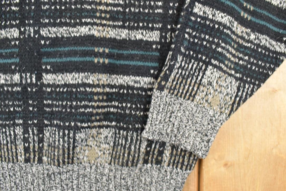 Vintage 1990s David Taylor Knit Sweater Men's L from propervintagecanada