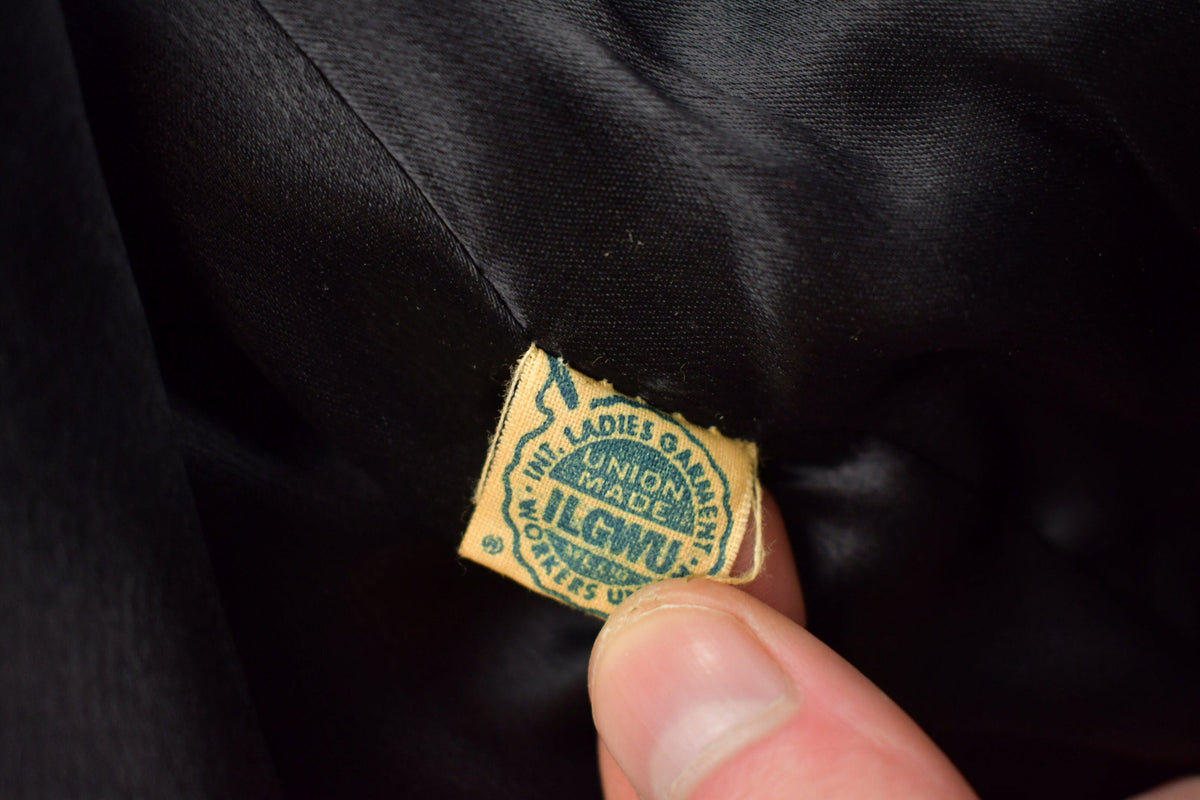 Vintage 1990s Davids Fur Collar 100% Wool Jacket from propervintagecanada