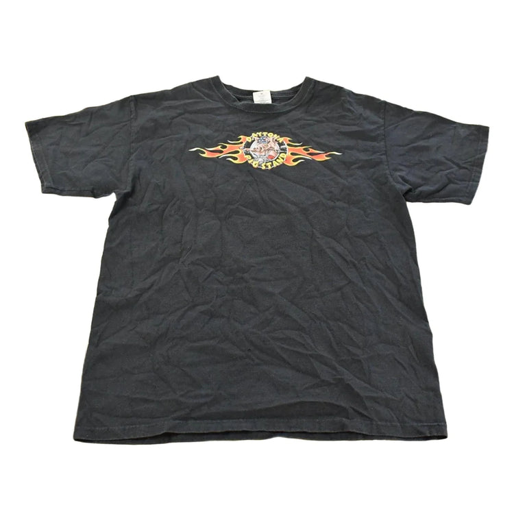Vintage 1990s Daytona Beach Pig Stand Biker T-Shirt Men's Large from propervintagecanada