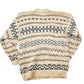 Vintage 1990s DD Sloan Abstract Knit Cardigan Sweater Women's S from propervintagecanada