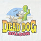 Vintage 1990s Dead Dog Saloon Myrtle Beach South Carolina Souvenir Single Stitch Graphic Travel T-Shirt Men's M from propervintagecanada