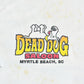 Vintage 1990s Dead Dog Saloon Myrtle Beach South Carolina Souvenir Single Stitch Graphic Travel T-Shirt Men's M from propervintagecanada