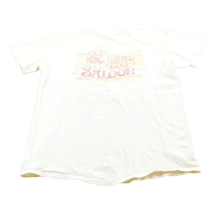 Vintage 1990s Dead Dog Saloon Sea Isle New Jersey Souvenir Single Stitch Graphic Travel T-Shirt Men's Men's Large from propervintagecanada