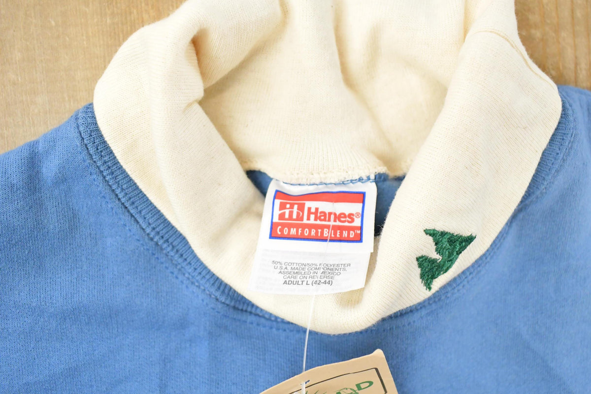 Vintage 1990s Deadstock Alaska Travel Turtleneck Sweatshirt Man's Large Men's Large from propervintagecanada