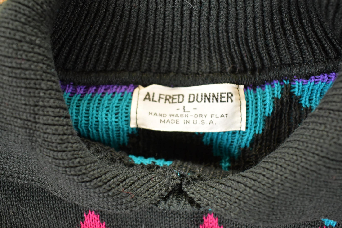 Vintage 1990s Deadstock Alfred Dunner Knit Crewneck Sweater Women's L from propervintagecanada